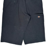Dickies Shorts - 34W 12L Black Cotton Blend