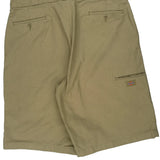 Dickies Chino Shorts - 32W 9L Khaki Cotton