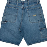 Wrangler Carpenter Shorts - 33W 10L Blue Denim