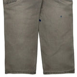Carhartt Double Knee Carpenter Trousers - 34W 30L Grey Cotton