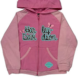 Age 4 Harley Davidson Hoodie - XS Pink Cotton