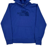 The North Face Hoodie - Large Blue Cotton