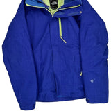 None The North Face Jacket - Medium Blue Polyester