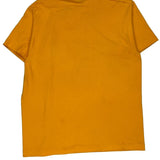 Made In USA Single Stitch Anvil Graphic T-Shirt - XL Yellow Cotton