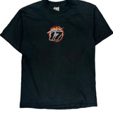 Dewalt Racing Hanes Nascar T-Shirt - Medium Black Cotton