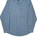 Tommy Hilfiger Shirt - Large Blue Cotton