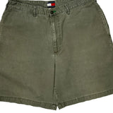 Tommy Hilfiger Chino Shorts - 34W 9L Green Cotton