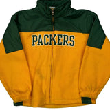 Age 6-7 Nfl Football Fleece Jacket - Small Green Polyester