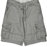 Levis Cargo Shorts - 31W 11L Grey Cotton