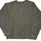 Vintage Starter Sweatshirt - Large Grey Cotton Blend