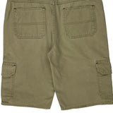 Wrangler Cargo Shorts - 30W UK 10 Khaki Cotton