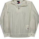 Vintage Tommy Jeans Windbreaker - XL White Nylon