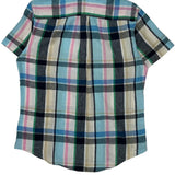Tommy Hilfiger Checked Short Sleeve Shirt - Large Multicoloured Cotton