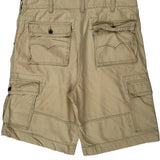 Levis Cargo Shorts - 38W 10L Beige Cotton
