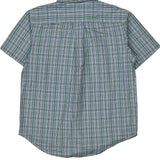 Age 6 Ralph Lauren Checked Short Sleeve Shirt - Small Blue Cotton