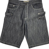 Mw6 Denim Shorts - 36W 11L Dark Wash Cotton Blend