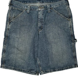 Wrangler Carpenter Shorts - 36W 10L Blue Cotton