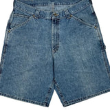 Lee Denim Shorts - 32W 9L Blue Denim