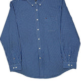 Tommy Hilfiger Checked Shirt - XL Blue Cotton