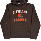 Cleveland Browns Nfl Hoodie - XL Brown Cotton