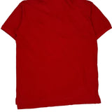 Dickies Polo Shirt - XL Red Cotton Blend