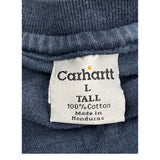 Carhartt T-Shirt - Large Blue Cotton