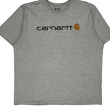 Carhartt T-Shirt - 2XL Gray Cotton