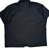 Dickies Short Sleeve Shirt - XL Black Polyester Blend