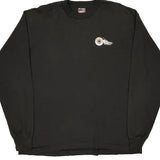 Vintage Daytona '96 Bike Week Fruit Of The Loom Single Stitch Long Sleeve T-Shirt - XL Black Cotton Blend