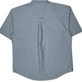 Lee Short Sleeve Shirt - XL Blue Cotton