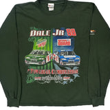 Dale Jr 88 Chase Authentics Nascar Long Sleeve T-Shirt - XL Green Cotton