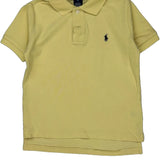 Age 5 Polo By Ralph Lauren Polo Shirt - XS Yellow Cotton
