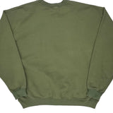 Gildan Sweatshirt - XL Green Cotton Blend