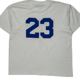 Softball Fruit Of The Loom T-Shirt - XL Blue Cotton Blend