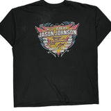 Jason Johnson Gildan Graphic T-Shirt - XL Black Cotton Blend