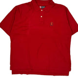 Chaps Ralph Lauren Polo Shirt - Large Red Cotton