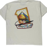 Fruit Of The Loom Graphic T-Shirt - XL White Cotton
