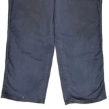 Carhartt Carpenter Trousers - 32W 30L Navy Cotton Blend