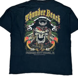 Gildan Graphic T-Shirt - 2XL Black Cotton