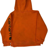 Age 5 Carhartt Hoodie - Small Orange Cotton
