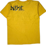 Age 10-12 Nike Graphic T-Shirt - Medium Yellow Cotton