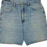 Wrangler Denim Shorts - 34W 9L Light Wash Denim