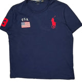 USA Polo By Ralph Lauren T-Shirt - 2XL Navy Cotton