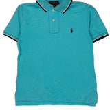 Age 8 Polo By Ralph Lauren Polo Shirt - Small Blue Cotton