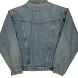 Wrangler Denim Jacket - Large Light Wash Denim