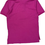 Age 10-12 Polo By Ralph Lauren Polo Shirt - Medium Pink Cotton