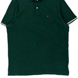 Tommy Hilfiger Polo Shirt - Medium Green Cotton