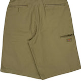 Dickies Shorts - 30W 12L Khaki Polyester Blend