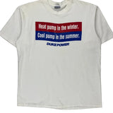 Duke Power All Sport T-Shirt - XL White Cotton