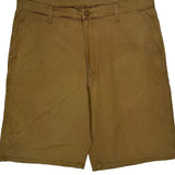 Wrangler Chino Shorts - 38W 10L Brown Cotton